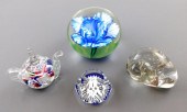 ART GLASS: BACCARAT, ETC., FOU