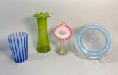 ART GLASS GROUPINGGrouping of