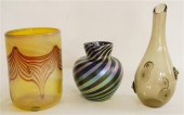 Art glass including: a Loetz s