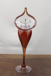 ART GLASS JACK-IN-THE-PULPIT V