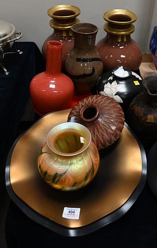 ART GLASS LOTArt Glass Lot, to