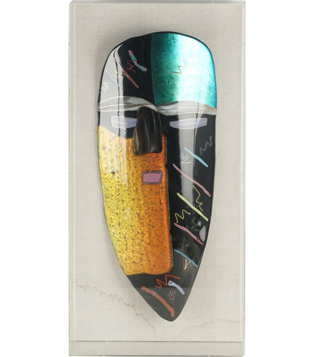 ART GLASS MASKin an acrylic