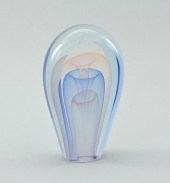 Art Glass Paper Weight by Ed N