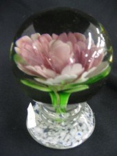 Art Glass Paperweight superb f