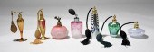 ART GLASS PERFUMESLot of art g