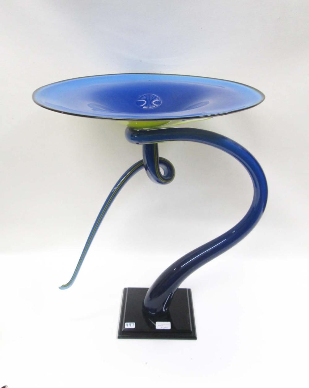 ART GLASS SCULPTURE BY RANDY STRONG