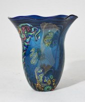 ART GLASS VASELarge Modern art