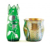 Art Glass vases including Loet