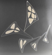 ART GREEN ATTR. MODERN LUCITE