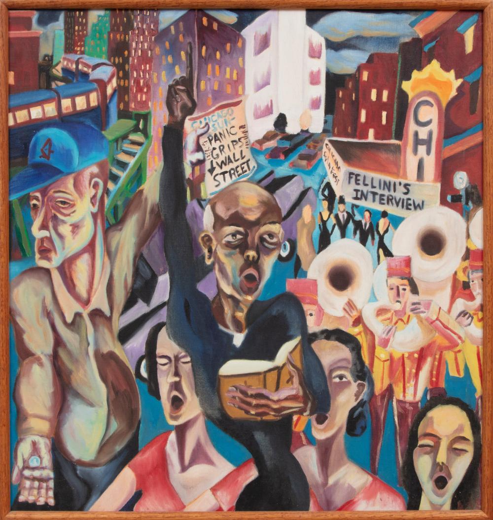 ART HAZELWOOD (AMERICAN, B.