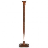 ART METAL COPPER CANDLESTICKDE
