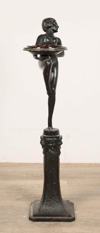 ART METAL WORKS ART DECO FIGURAL