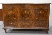 ART MODERNE CIRCASSIAN WALNUT