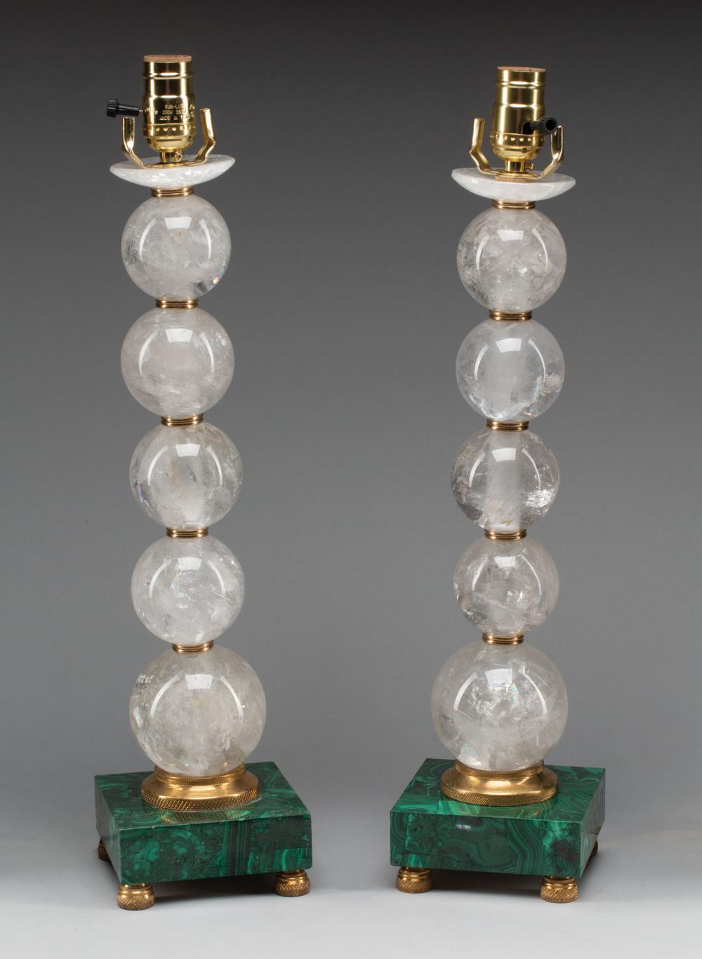 ART MODERNE-STYLE ROCK CRYSTAL,
