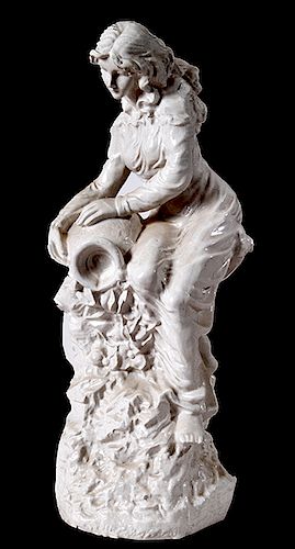 ART NOUVEAU BLANC DE CHEIN