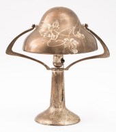 ART NOUVEAU BRASS DESK LAMP Vi