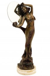 ART NOUVEAU BRONZE AFTER VILLA