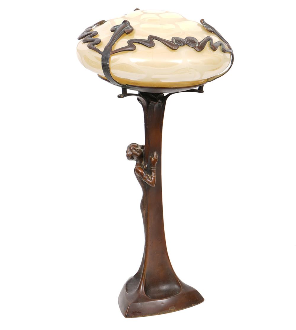 ART NOUVEAU BRONZE FIGURAL