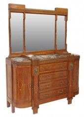 ART NOUVEAU BRONZE-MOUNTED DRE