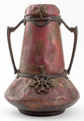 ART NOUVEAU BRONZE-MOUNTED PAT
