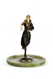 ART NOUVEAU BRONZE SCULPTURE B