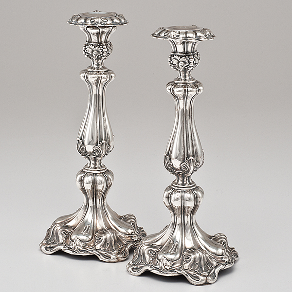 Art Nouveau Candlesticks Possibly