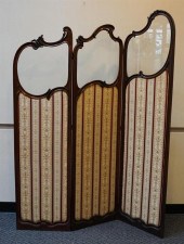 ART NOUVEAU CARVED MAHOGANY UP