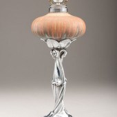 Art Nouveau
Circa 1900
Oil Lam