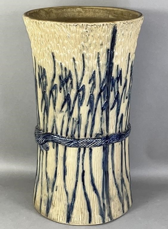 ART NOUVEAU COBALT DECORATED
