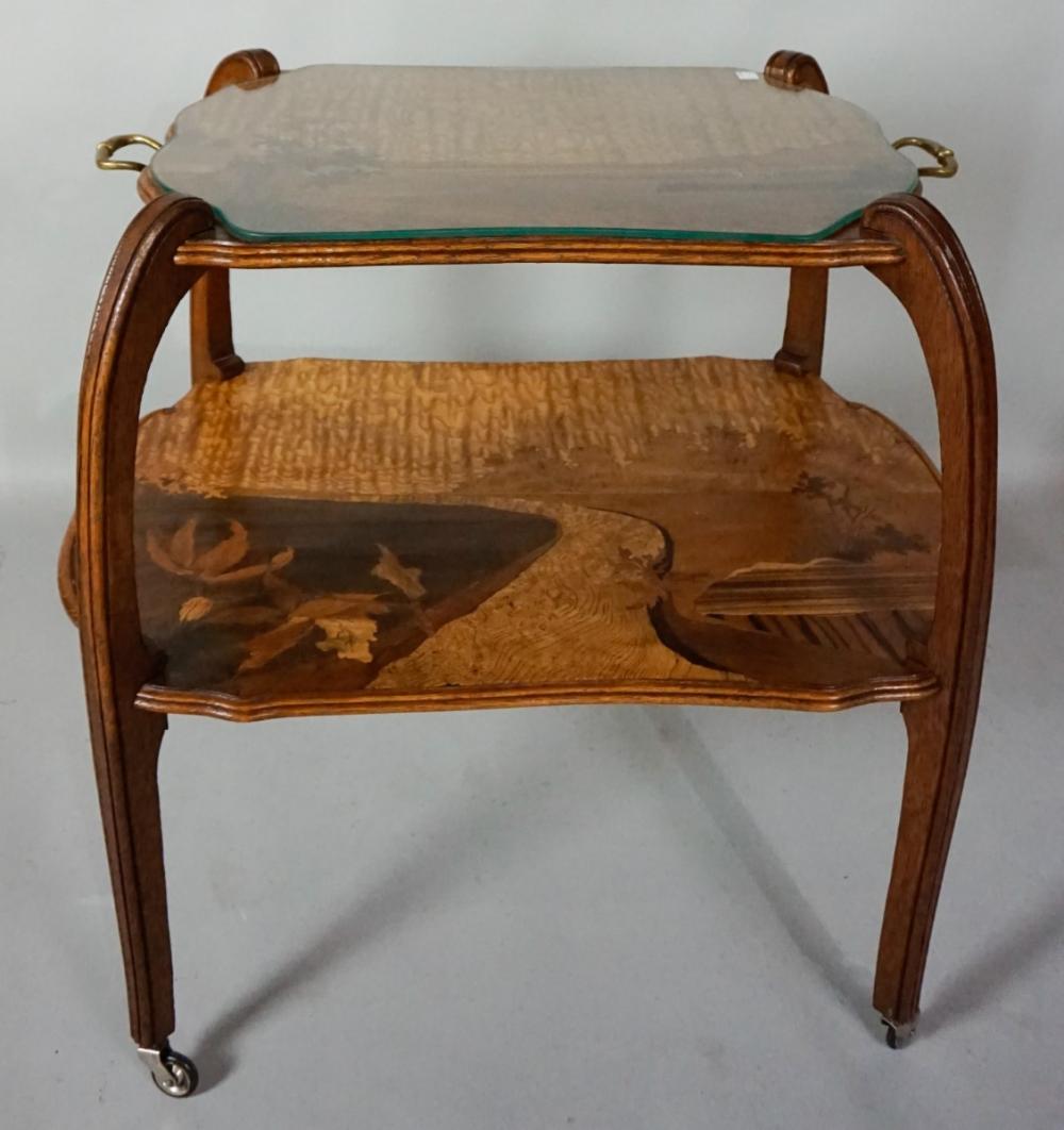 ART NOUVEAU CONTINENTAL MAPLE AND