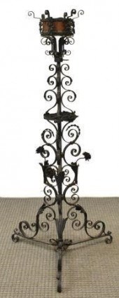 ART NOUVEAU COPPER PLANTER & W