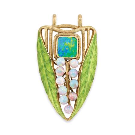 Art Nouveau Double Sided Gold,