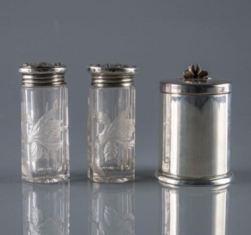 ART NOUVEAU DRESSER JARS & ANOTHERA