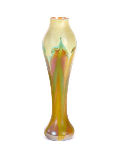 ART NOUVEAU DURAND ART GLASS VASE
