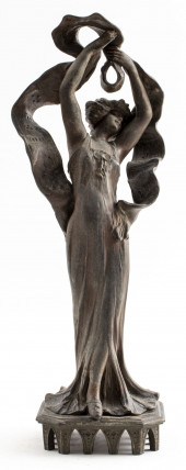 ART NOUVEAU FIGURAL SCULPTURE