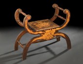 Art Nouveau Fruitwood and Poke