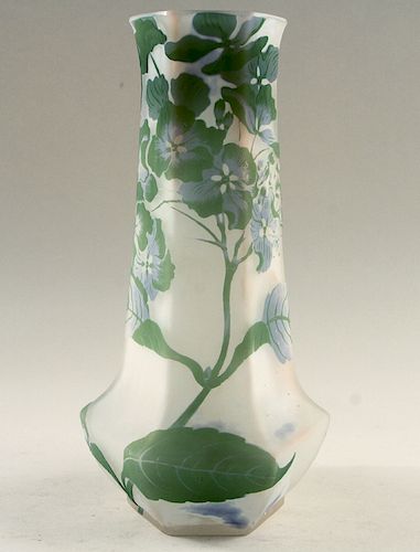 ART NOUVEAU GALLE ART GLASS CAMEO