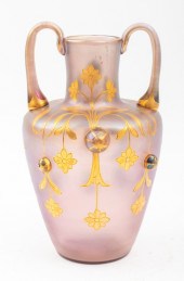 ART NOUVEAU GILDED IRIDESCENT