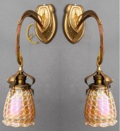 ART NOUVEAU GILT BRONZE & QUEZ