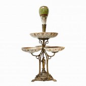 ART NOUVEAU GILT BRONZE MOUNTE
