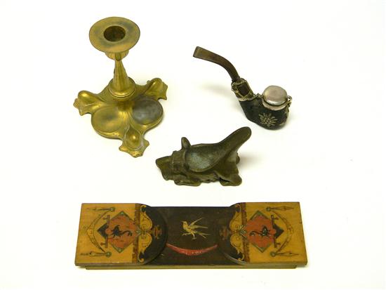 Art nouveau gilt metal German