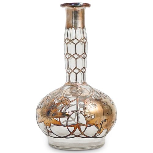 ART NOUVEAU GLASS AND SILVER