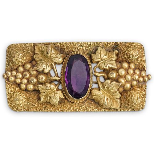 ART NOUVEAU GOLD FILLED AND