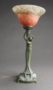 ART NOUVEAU GREEN COMPOSITION