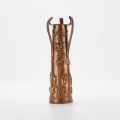 ART NOUVEAU HAMMERED COPPER VA