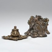 Art Nouveau Inkstands Continen