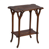 ART NOUVEAU INLAID TABLE, EMIL