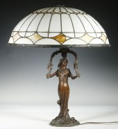 ART NOUVEAU INSPIRED TABLE LAM