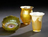 Art Nouveau Iridescent Green G
