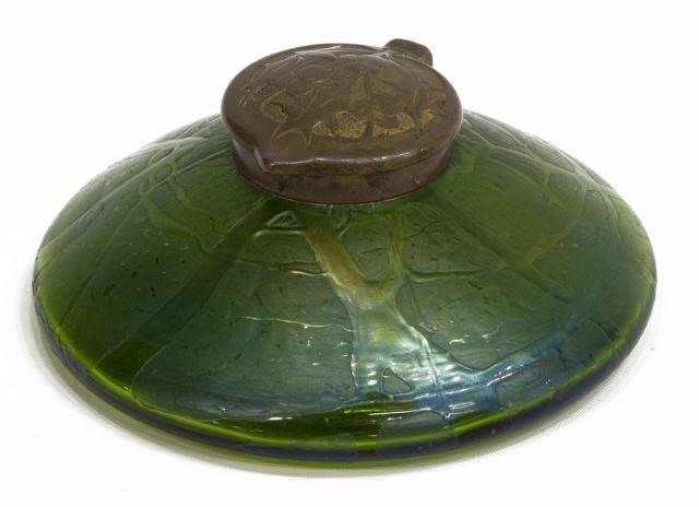 ART NOUVEAU KRALIK PAMPAS ART GLASS